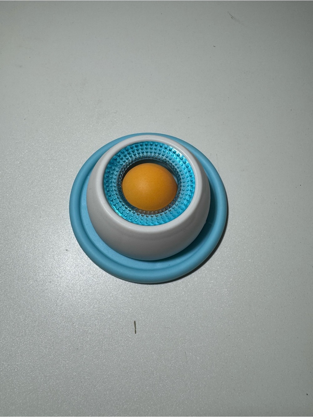 Blue & White Pet Slow Feeder
